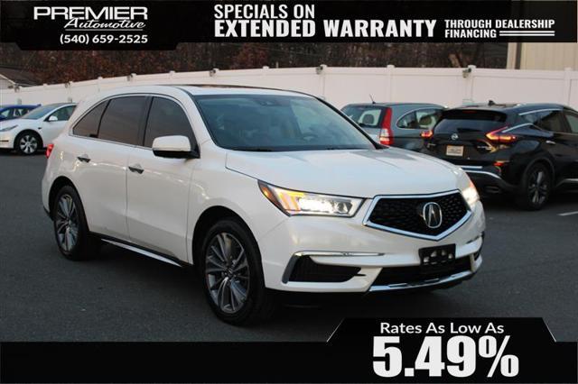 used 2017 Acura MDX car, priced at $10,999