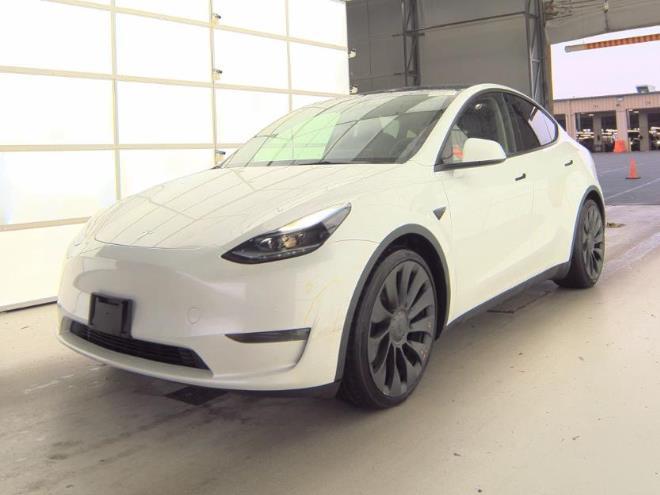 used 2022 Tesla Model Y car, priced at $22,999