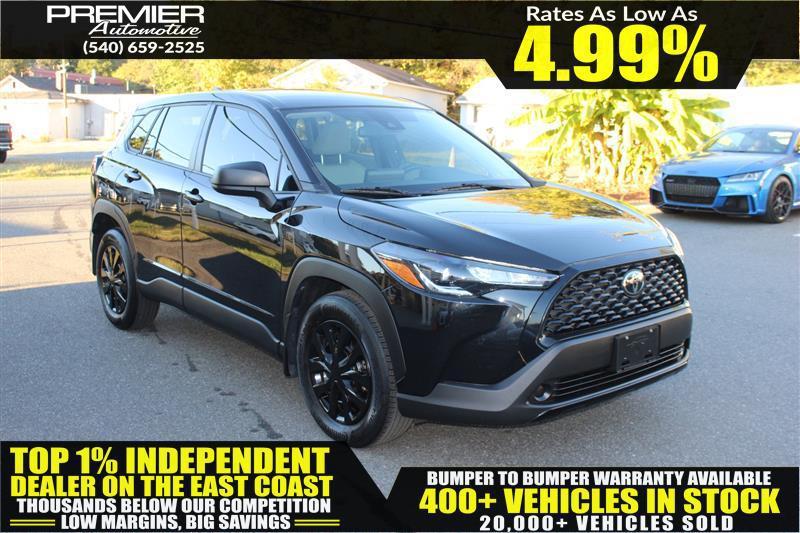 used 2022 Toyota Corolla Cross car, priced at $18,450