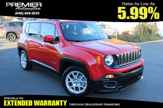 used 2019 Jeep Renegade car, priced at $13,750