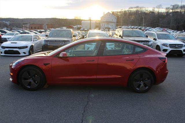 used 2022 Tesla Model 3 car, priced at $18,450