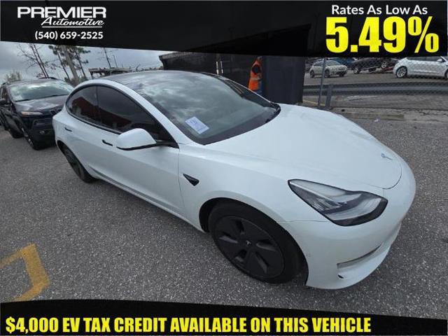 used 2022 Tesla Model 3 car, priced at $20,450