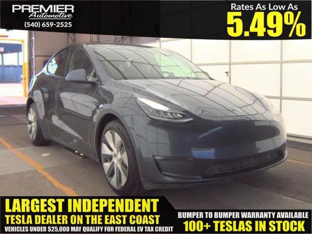 used 2022 Tesla Model Y car, priced at $20,999