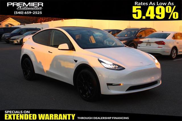 used 2020 Tesla Model Y car, priced at $22,999