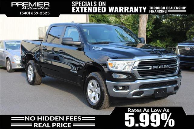 used 2021 Ram 1500 car, priced at $27,777