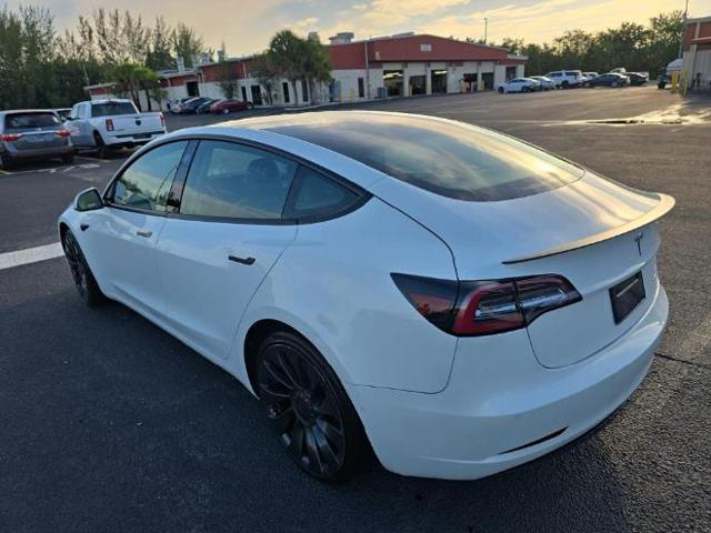 used 2022 Tesla Model 3 car, priced at $21,999