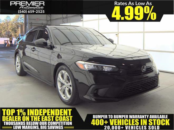 used 2022 Honda Civic car, priced at $19,450
