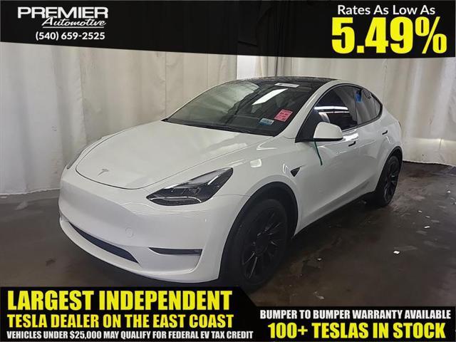 used 2023 Tesla Model Y car, priced at $24,999