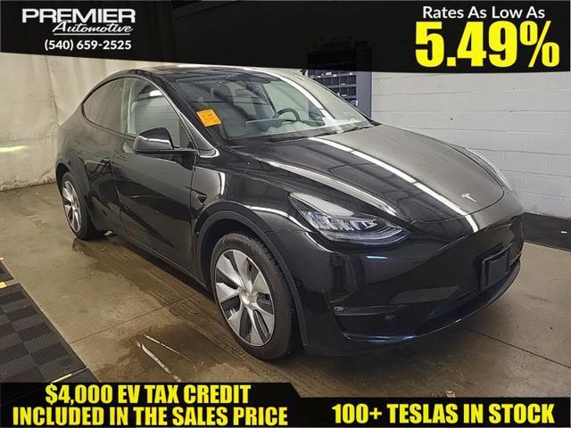 used 2022 Tesla Model Y car, priced at $22,999