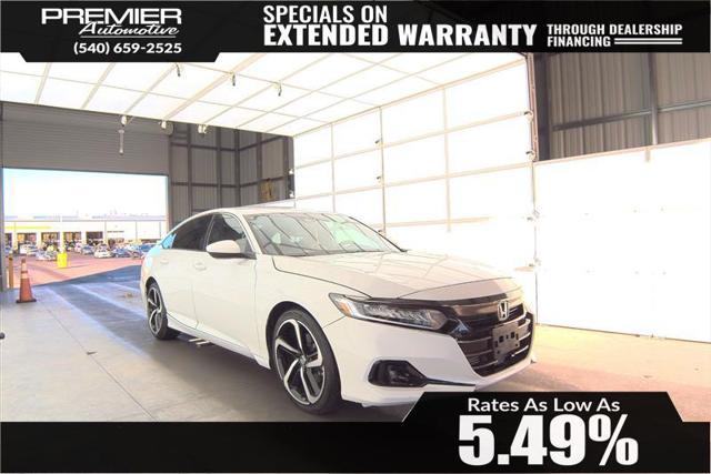 used 2021 Honda Accord car, priced at $20,750