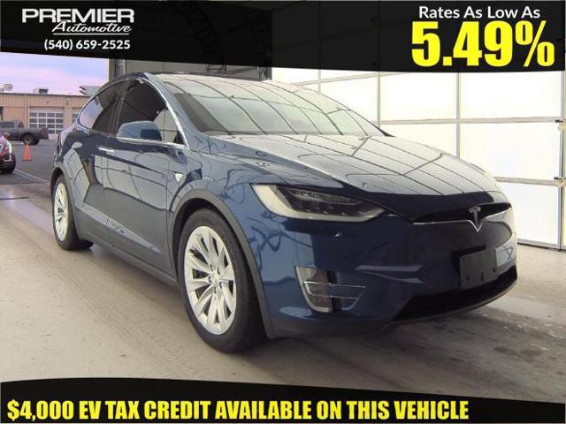 used 2017 Tesla Model X car, priced at $20,450