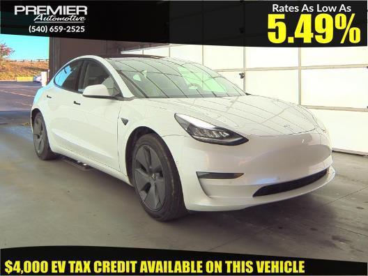 used 2021 Tesla Model 3 car, priced at $19,450