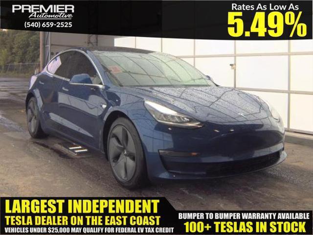 used 2020 Tesla Model 3 car, priced at $12,999
