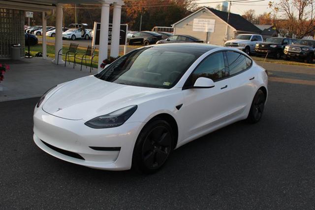 used 2021 Tesla Model 3 car, priced at $19,450