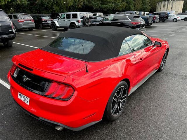 used 2022 Ford Mustang car, priced at $17,450