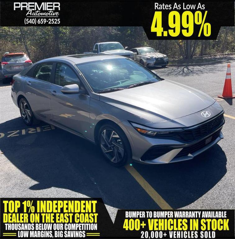used 2025 Hyundai Elantra car, priced at $17,999