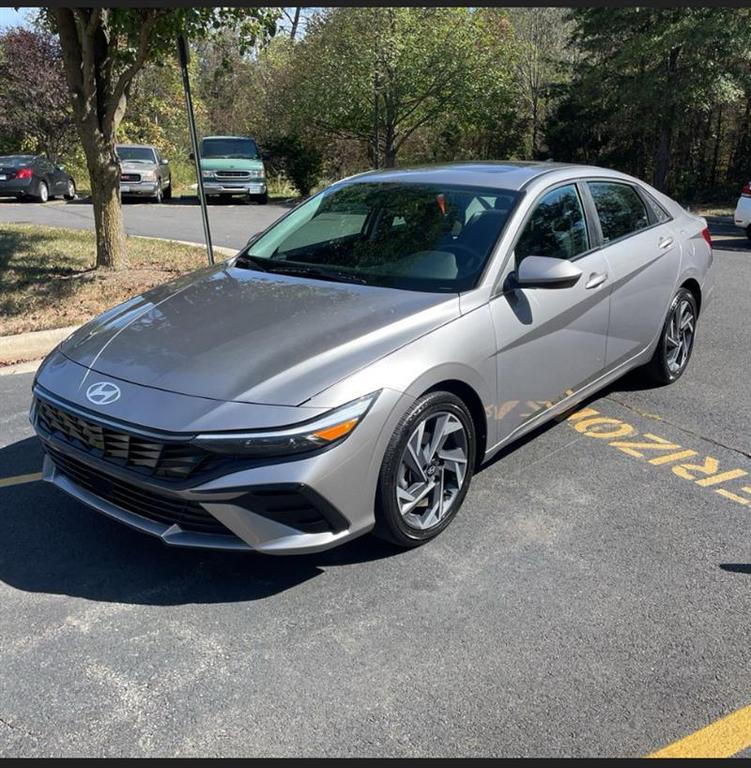 used 2025 Hyundai Elantra car, priced at $17,999