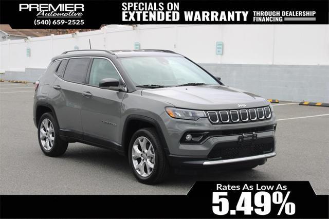 used 2022 Jeep Compass car, priced at $17,450