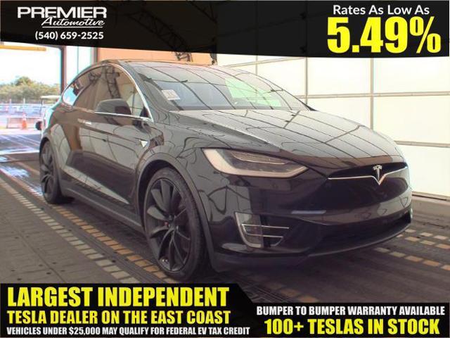 used 2016 Tesla Model X car, priced at $20,999
