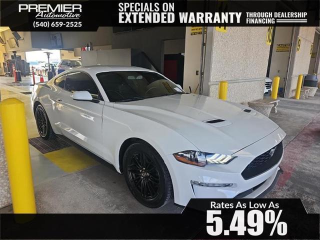 used 2020 Ford Mustang car, priced at $17,999