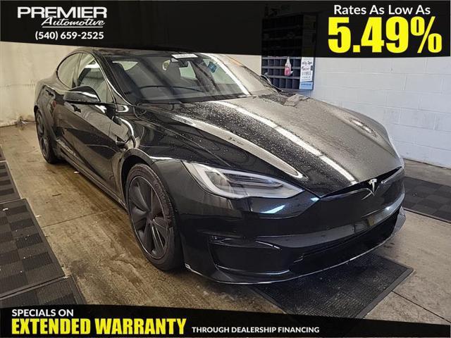 used 2021 Tesla Model S car, priced at $35,999