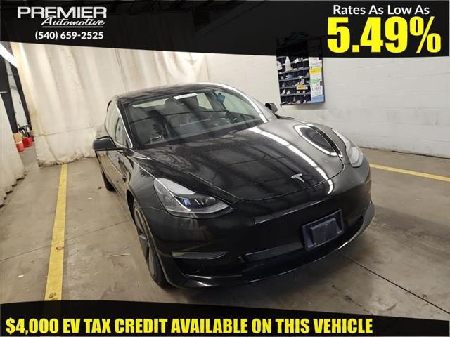 used 2021 Tesla Model 3 car, priced at $19,450