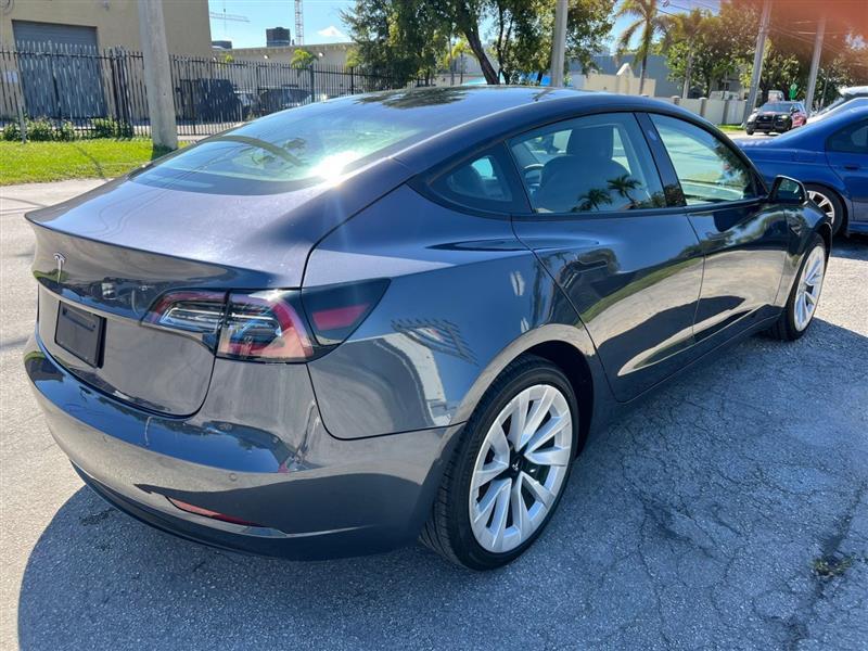 used 2022 Tesla Model 3 car, priced at $17,450