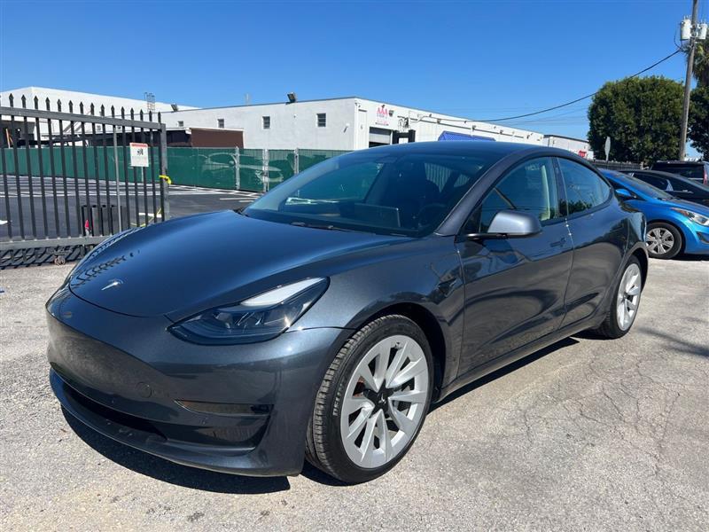 used 2022 Tesla Model 3 car, priced at $17,450