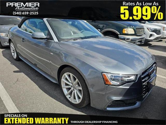 used 2015 Audi A5 car, priced at $15,999