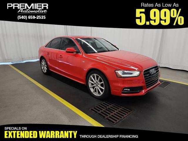 used 2016 Audi A4 car, priced at $12,750
