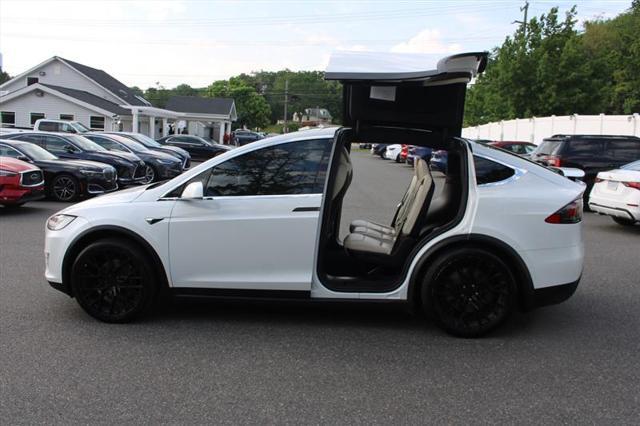 used 2021 Tesla Model X car, priced at $24,999