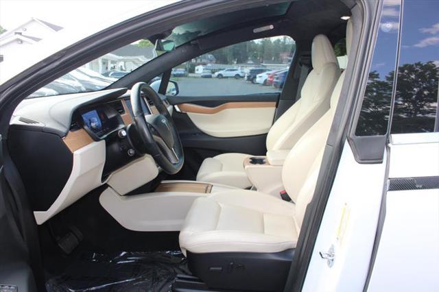 used 2021 Tesla Model X car, priced at $24,999