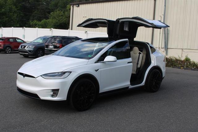 used 2021 Tesla Model X car, priced at $24,999