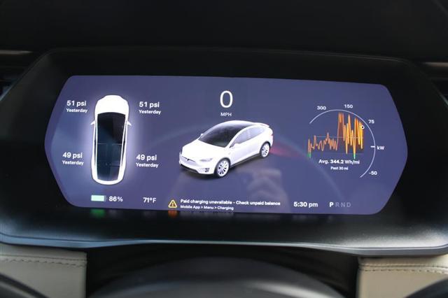 used 2021 Tesla Model X car, priced at $24,999