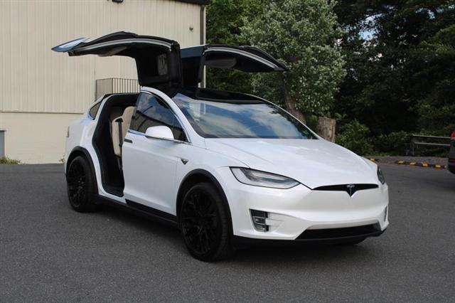 used 2021 Tesla Model X car, priced at $24,999
