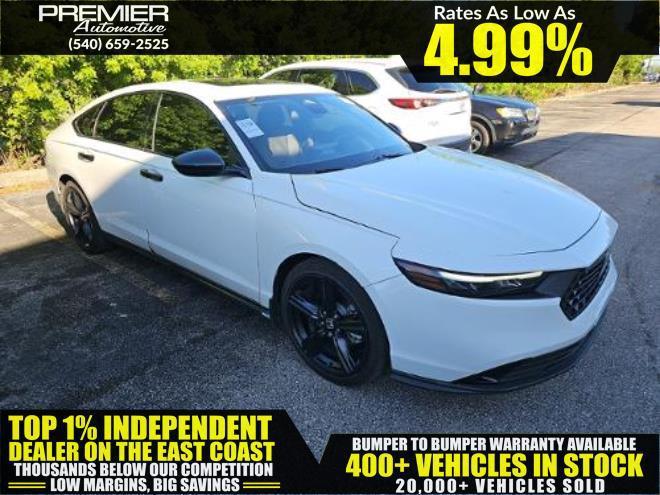 used 2025 Honda Accord Hybrid car, priced at $24,999