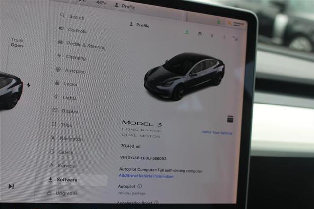 used 2020 Tesla Model 3 car, priced at $17,450