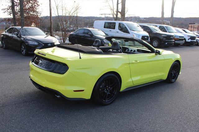 used 2021 Ford Mustang car, priced at $21,999