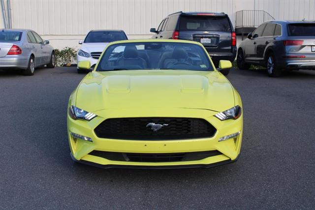 used 2021 Ford Mustang car, priced at $21,999