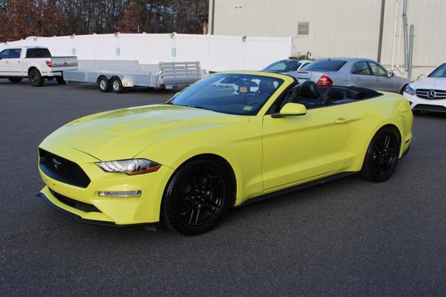 used 2021 Ford Mustang car, priced at $21,999