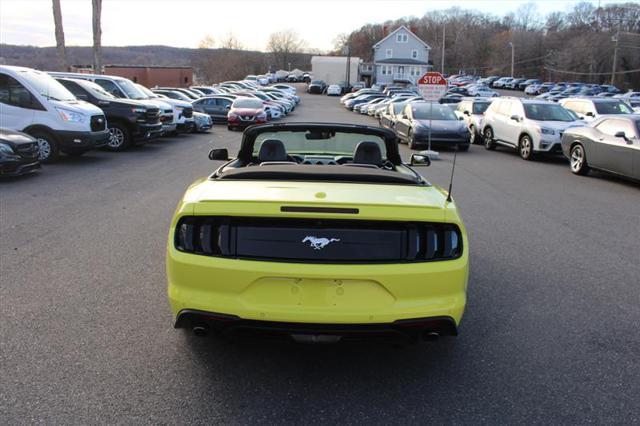 used 2021 Ford Mustang car, priced at $21,999