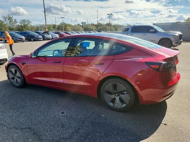 used 2021 Tesla Model 3 car, priced at $19,450