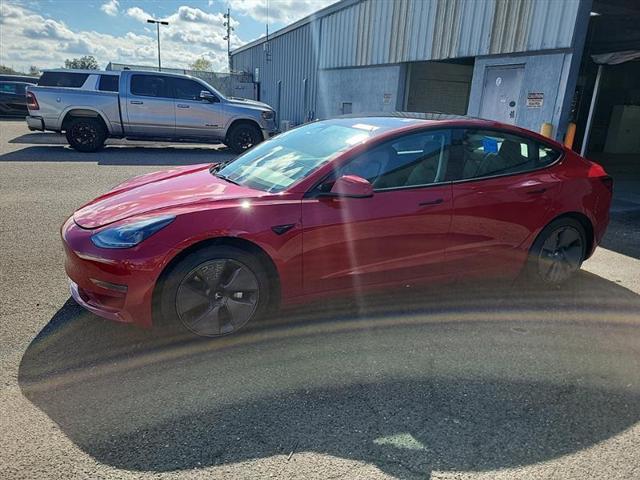 used 2021 Tesla Model 3 car, priced at $19,450