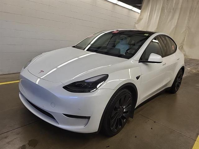 used 2022 Tesla Model Y car, priced at $27,999