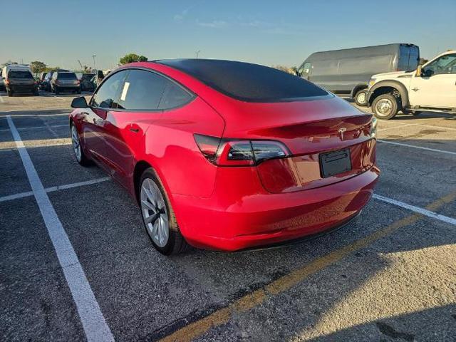 used 2023 Tesla Model 3 car, priced at $19,450