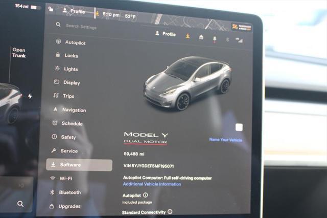 used 2021 Tesla Model Y car, priced at $19,450