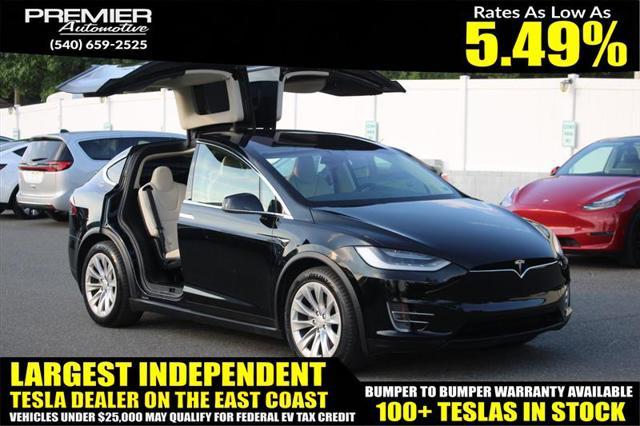used 2019 Tesla Model X car, priced at $22,999