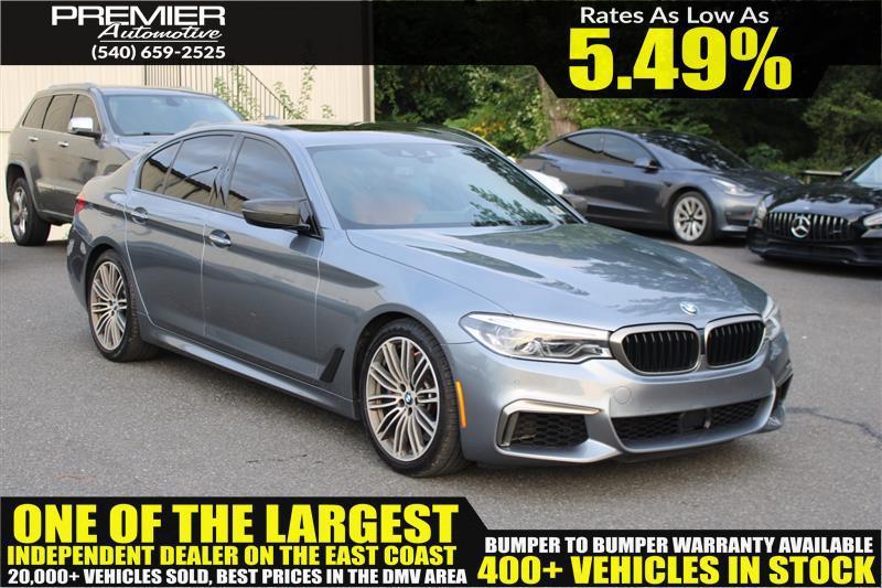 used 2018 BMW M550 car, priced at $26,999