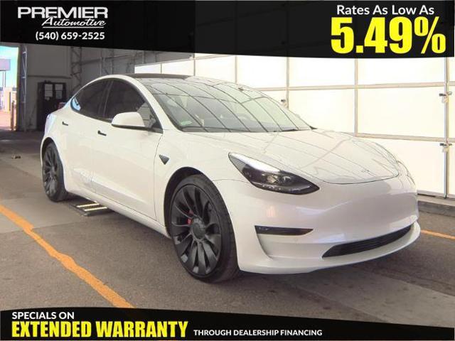 used 2022 Tesla Model 3 car, priced at $24,999