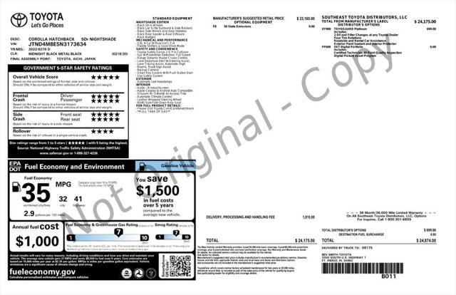 used 2022 Toyota Corolla car, priced at $19,450